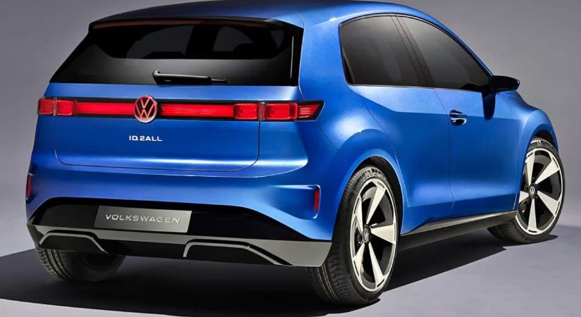 Hárommotoros sportverzió is lehet az Volkswagen ID.2-ből - HVG - Autó
