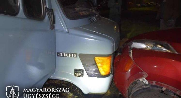 Lopott kisteherautóval pusztított egy részeg hajléktalan Pécsen - Totalcar