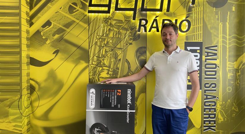Kisorsoltuk az elektromos rollert! - Győr Plusz