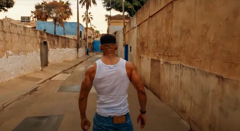 Elképesztően élethű, ahogy a San Andreas főszereplője a városban vlogol - PC Guru