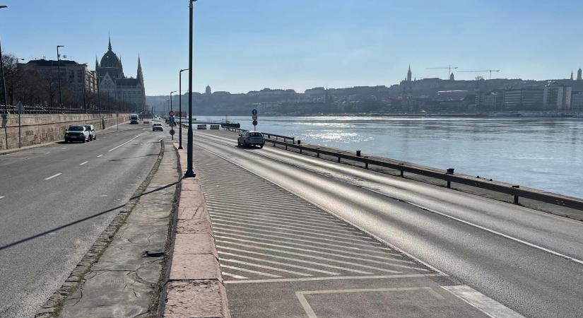 Idén is több mint egy hónapra lezárják a Pesti alsó rakpartot! - Autónavigátor