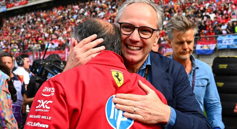 Maga az F1 vezére állt ki a Ferrari-főnök mellett - Vezess