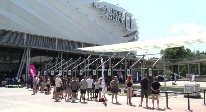Elrajtolt az ország legnagyobb Funkcionális Fitnesz versenye a Nagyerdei Stadionnál - Dehir