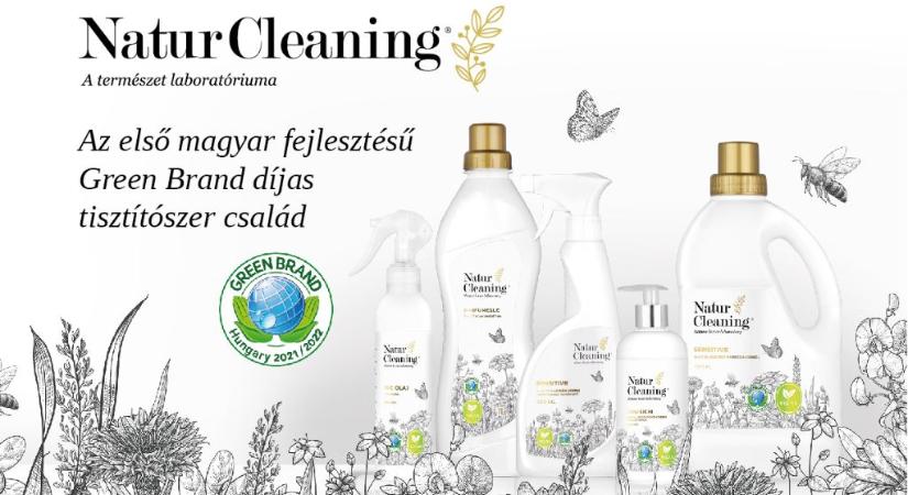 Amiért GREEN BRAND védjegy is jár! – A NATURCLEANING bőrbarát tisztítószerei - VJM