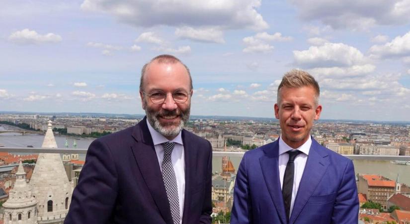 Magyar Péter levelet kapott Manfred Webertől Ukrajna ügyében - Privátbankár