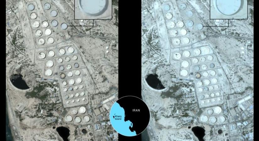 Irán pánikban, végkiárusítást tart: az összes olaját ráönti a világra és ez már műholdfelvételeken is látszik - VG