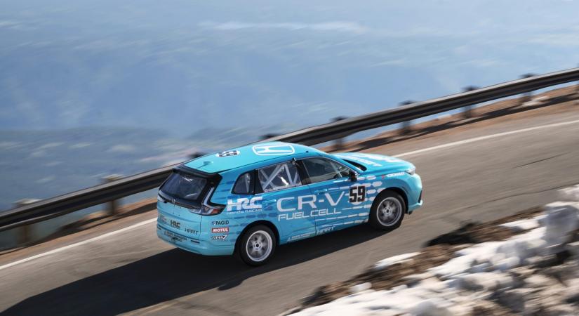 Ilyen még nem volt: hidrogénautóval vágnak neki a Pikes Peak hegyi futamnak - Villanyautósok