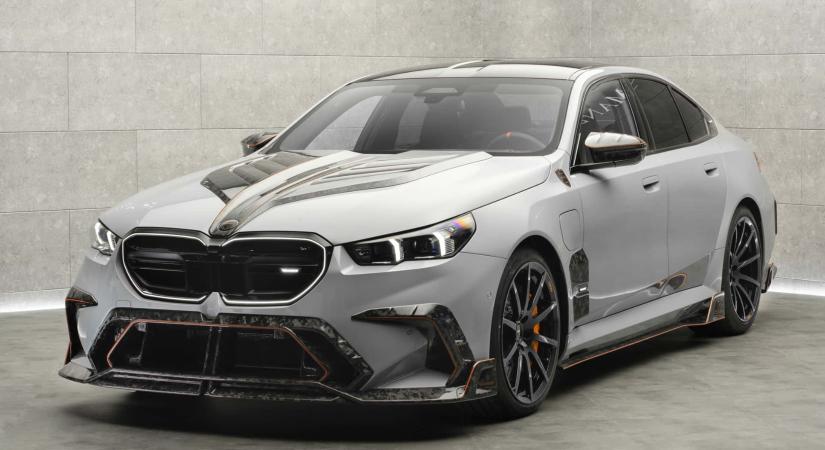 A BMW M5 sem tudta elkerülni az ízléstelen Mansory tuningot - Autónavigátor