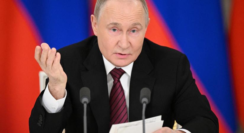 Vlagyimir Putyin szerint ahová orosz katona beteszi a lábát, az a hely Oroszországé - Népszava
