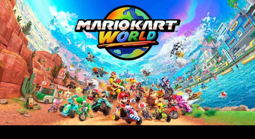 Mario Kart World – játékteszt - Hetedik sor