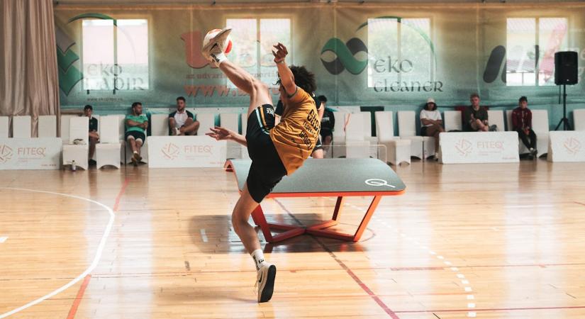 Teqball: Döntőbe jutottak a Góbék legjobbjai a székelyudvarhelyi tornán - Maszol