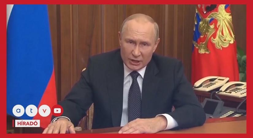 Putyin: Ukrajna a miénk - atv.hu