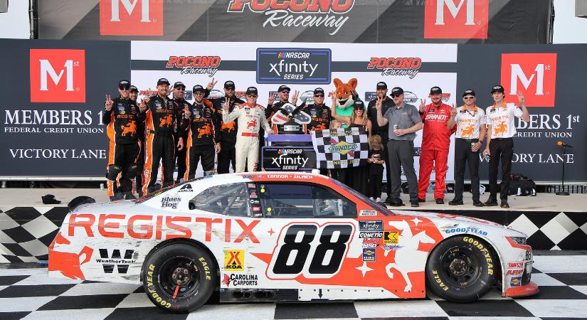Olyan mesebeli győzelem született Poconón, amiről a NASCAR még álmodni sem mert - USAracing