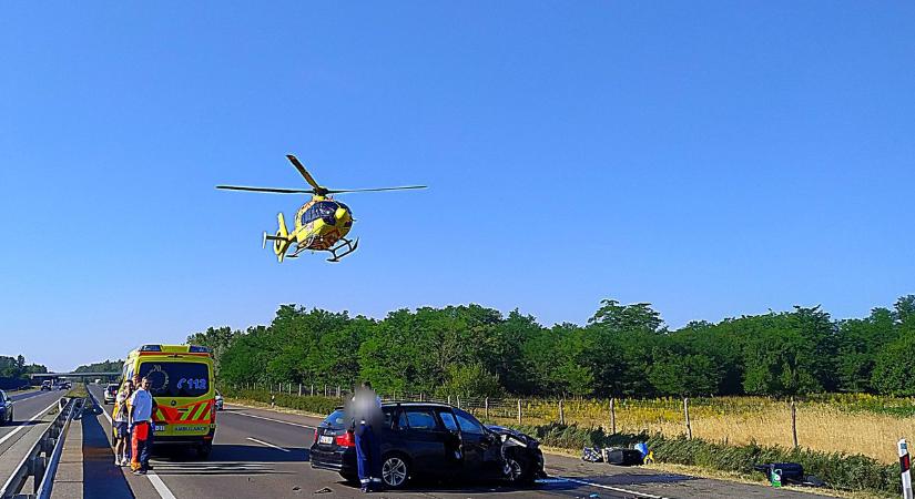 Fotókon mutatjuk a karambolt, ami megbénította az M5-ös autópályát - délmagyar