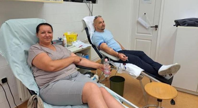 Véradással segítettek a győri rendőrök - Kisalföld