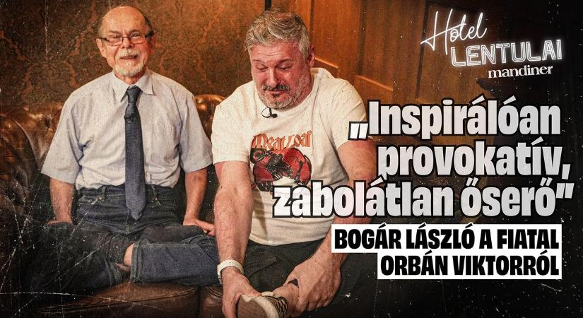 „Azért lettem rákos, mert bár egészséges voltam, de nem egész” – Bogár László  Hotel Lentulai - Mandiner