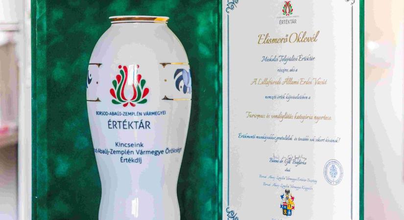 Vármegyei Értékdíjat kapott a Lillafüredi Állami Erdei Vasút - Az Üzlet