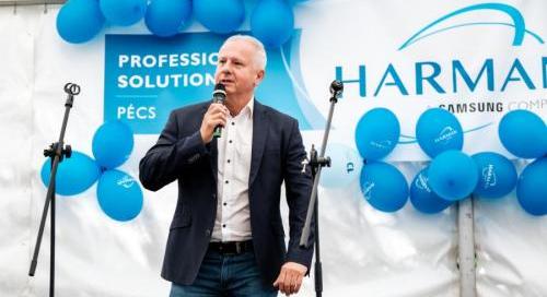 „10 éve a fény- és hangtechnika élvonalában - Jubileumot ünnepel a pécsi Harman Professional” - Pécsi Napilap