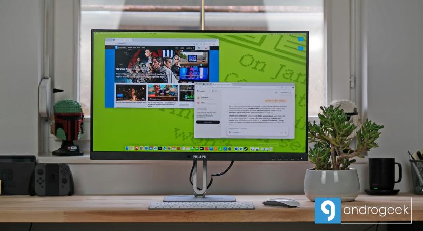 Philips 27B2G5500 monitor teszt - környezetkímélő és szembarát megoldás az irodai mindennapokra - Androgeek