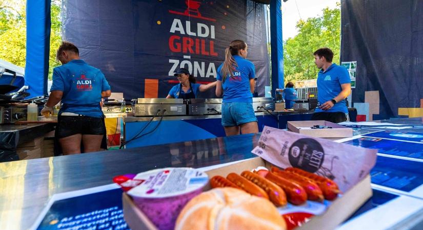 Megbízhatóan olcsó a Szigeten: új helyen várja az ALDI üzlet és Grill Zóna a fesztiválon - Digital Hungary