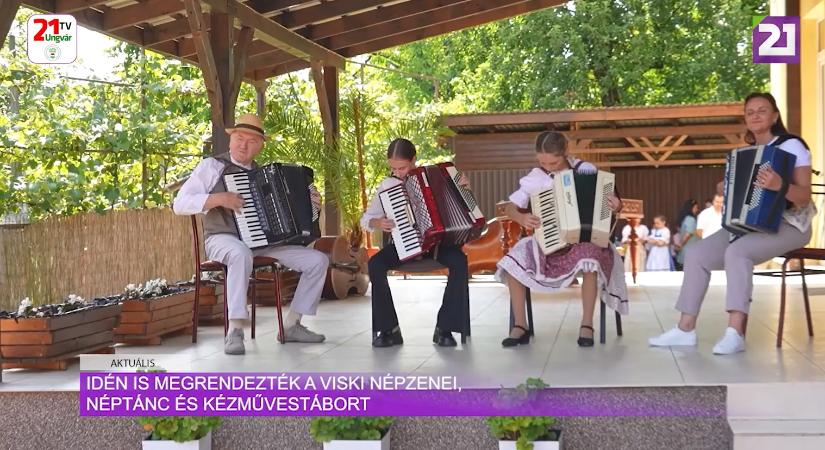 Aktuális (2025.06.22) Idén is megrendezték a Viski Népzenei, Néptánc és Kézművestábort (videó) - Karpat.in.ua