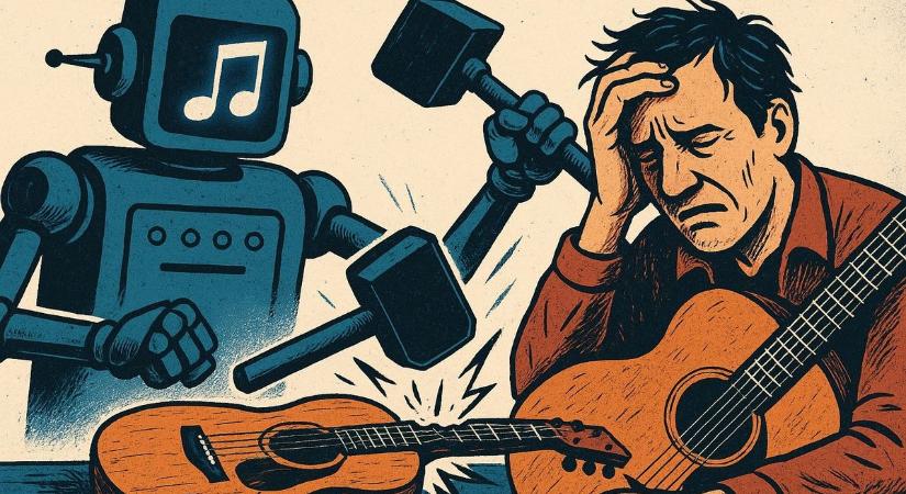 Dollártízmilliárdos kárt okozhat a zenészeknek a mesterséges intelligencia - VG