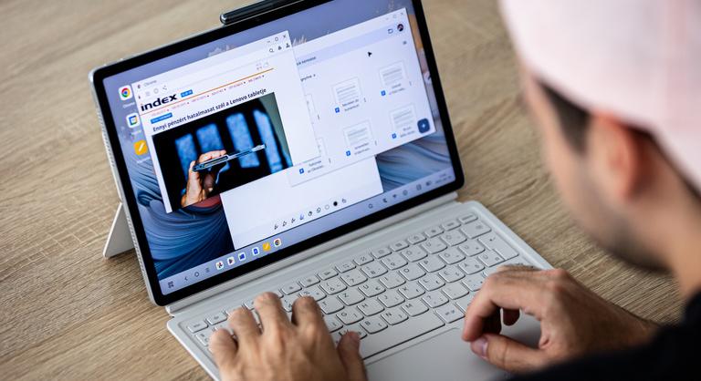 Az iPadek eddigi legkomolyabb kihívóját dobta piacra a Lenovo - Index - IT-Technológia