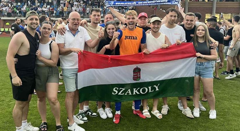 Büszke a gyökereire, de már a jövőbe is tekint a legjobb szakolyi futballista - Szon