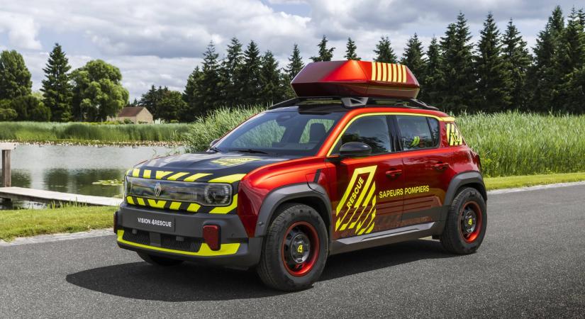 Tűzoltásban is segít a parancsnoki központtá alakított Renault 4 - Autónavigátor