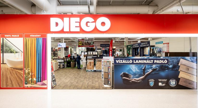 Újranyitott a DIEGO legnagyobb shop-in-shop üzlete - Akciós Újság