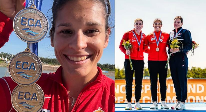 Kajak-kenu Eb – Csikós Zsóka háromszoros Európa-bajnok - Debreceni Nap