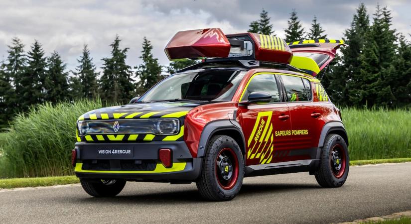 Renault Vision 4Rescue: Egy drónnal felszerelt mentőautó, amely életeket menthet - NRGreport