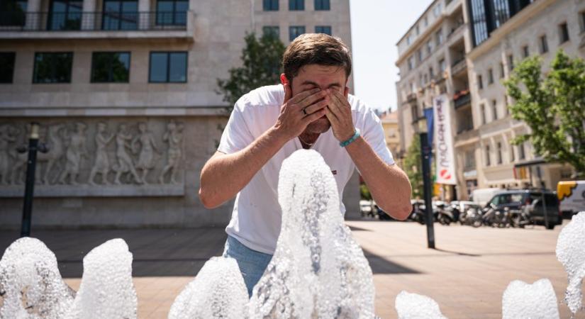 Fokozódik a hőség, és a fél országban zivatarokra figyelmeztetnek - 24.hu