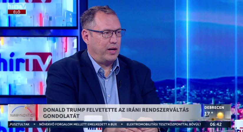 Napindító – Donald Trump felvetette az iráni rendszerváltás gondolatát  videó - HírTV