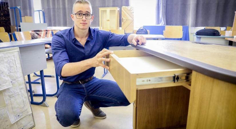 Egyed Bendegúz megmutatta a vizsgaremekét és nagyratörő terveit is megosztotta - Vaol