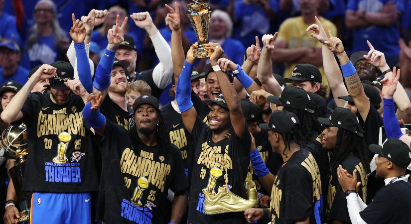 A mindent eldöntő meccs után új bajnoka van az NBA-nek - Player