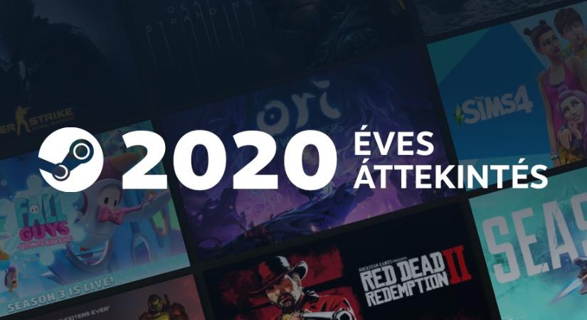 A Steam havi 120 millió felhasználóval büszkélkedhetett 2020-ban