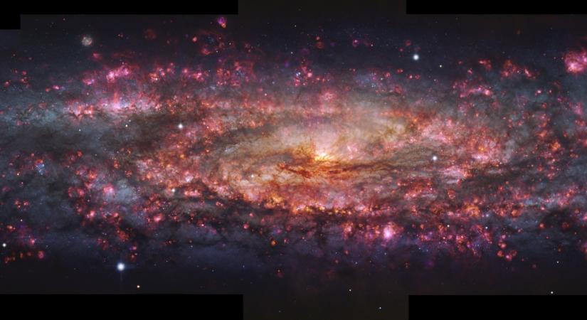 A csillagászok elkészítették egy galaxis eddigi legrészletesebb színes képét - Androgeek