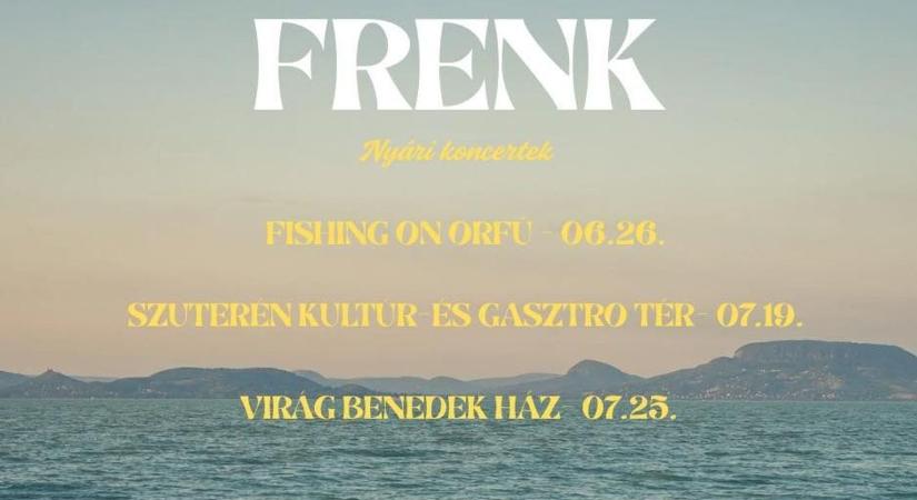 Különleges helyeken koncertezik Frenk ezen a nyáron - Duol