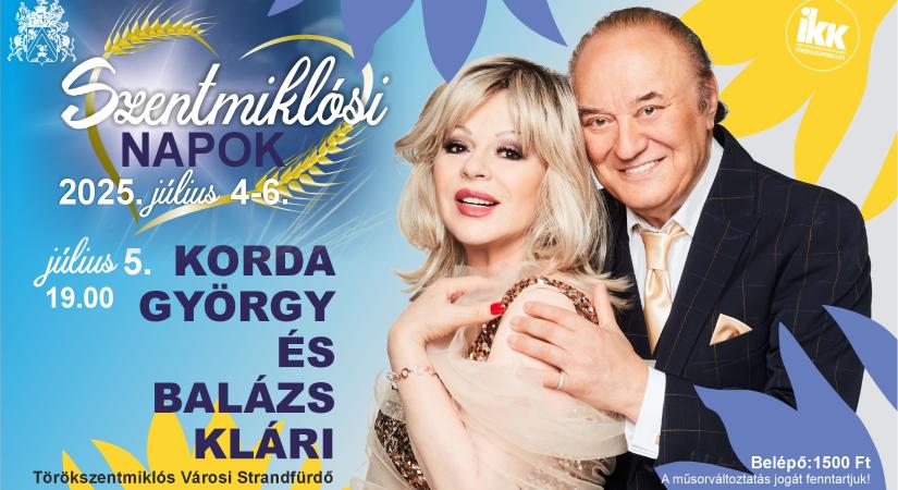 Ismét jönnek a Szentmiklósi Napok! – Törökszentmiklós színes programkavalkádja június 24. és július 6. között - Szolnoki Napló