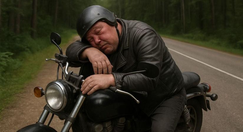 Részegen, minden nélkül: csak bátorsága volt a motorozáshoz, más nem - Sonline