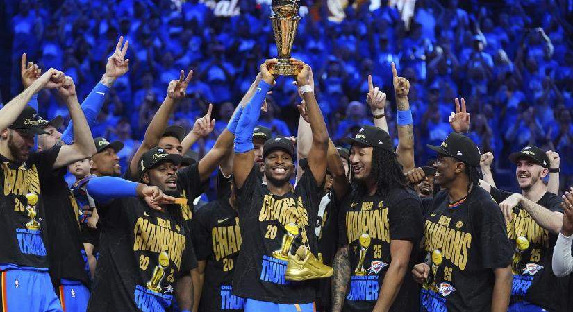 Hiába küzdött nagyot a Pacers, az Oklahoma City lett az NBA bajnoka - Blikk