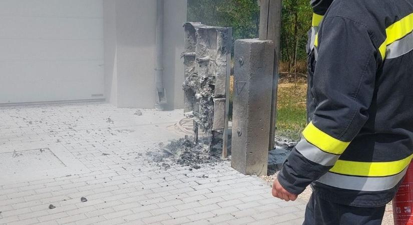 Villamosszekrény égett ki Tarjánpusztán - Kisalföld