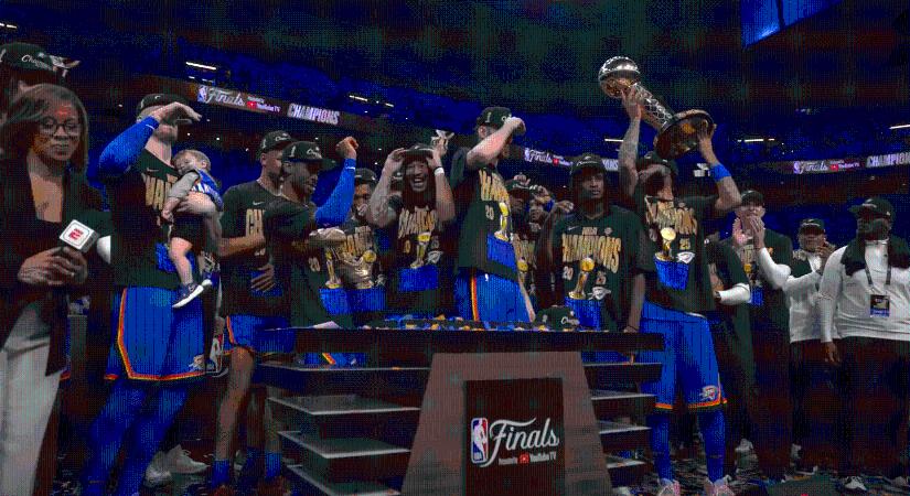 Megszerezte első bajnoki címét az Oklahoma City Thunder - kontroll.hu