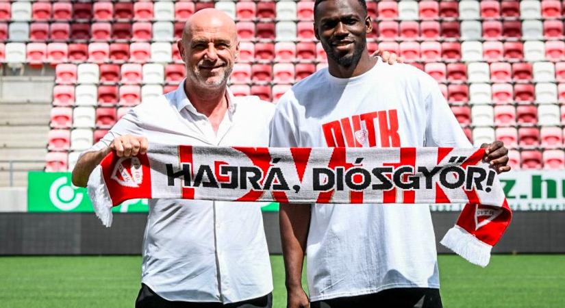 Anderson Esiti a DVTK új szerzeménye - Borsodhír