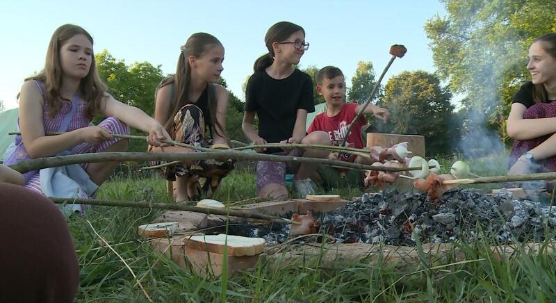 Szalonnasütés köré szervezték a programokat a skanzenben - KaposPont