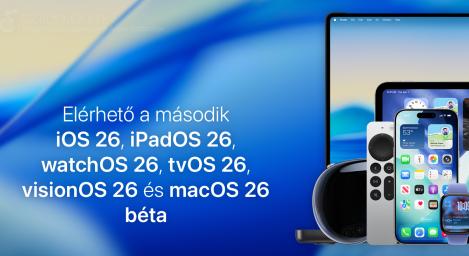 Elérhető a második iOS 26, iPadOS 26, watchOS 26, tvOS 26, visionOS 26 és macOS 26 béta - Szifon