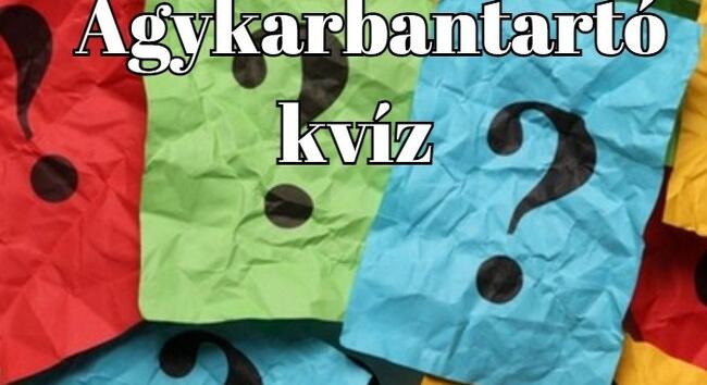 Zsenimágnes kvíz - Ha 1 perc alatt végigjátszod ezt a napi kvízt, vág az eszed, mint a borotva - Alon