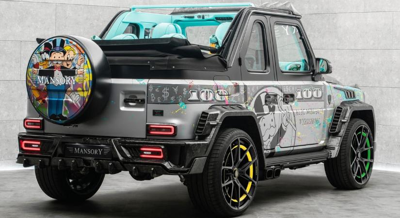 Dagobert bácsi négy keréken: 820 lovas őrült Mercedes terepjáró bukkant fel - HVG - Autó