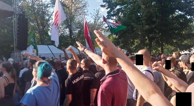 Megszüntették a Mi Hazánk majálisán feltűnő náci jelképek miatt indult nyomozást - Népszava